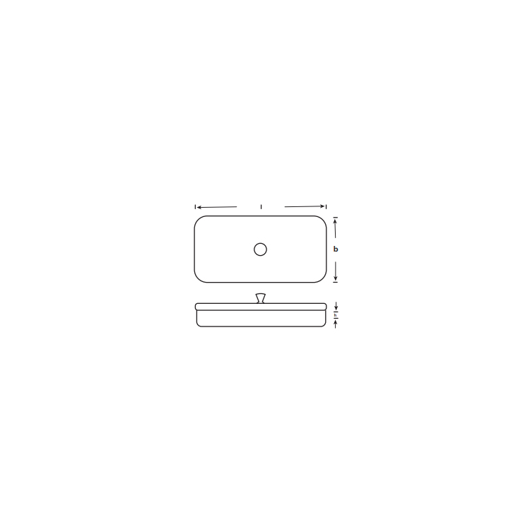 Dimensions of a rectangular instrument box with lid