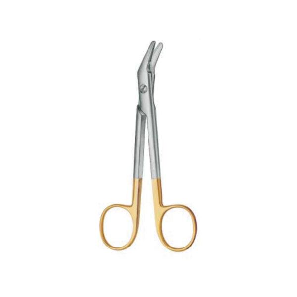 Wire cutting scissors, TC gold